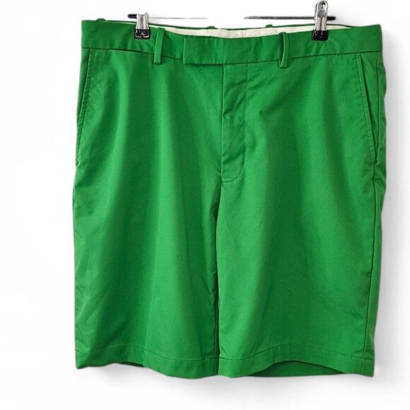 Ralph Lauren RLX Mens Golf Shorts, Green, Performance, 10", Size 34 - Picture 1 of 8